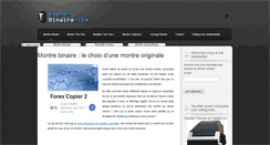 Desktop Screenshot of heure-binaire.com